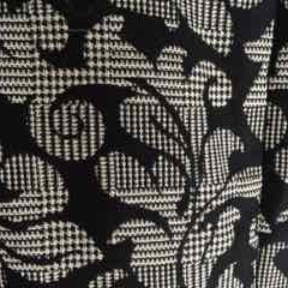 DANA BUCHMAN BLACK & WHITE THREE BUTTON VEST - Picture 4 of 5